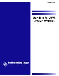 QC7:1993 Standard for AWS Certified Welders