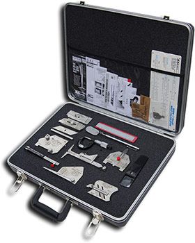 GG-12-BCTK - Welding Inspection Tool Kit, Brief Case Type, Inch or Metric