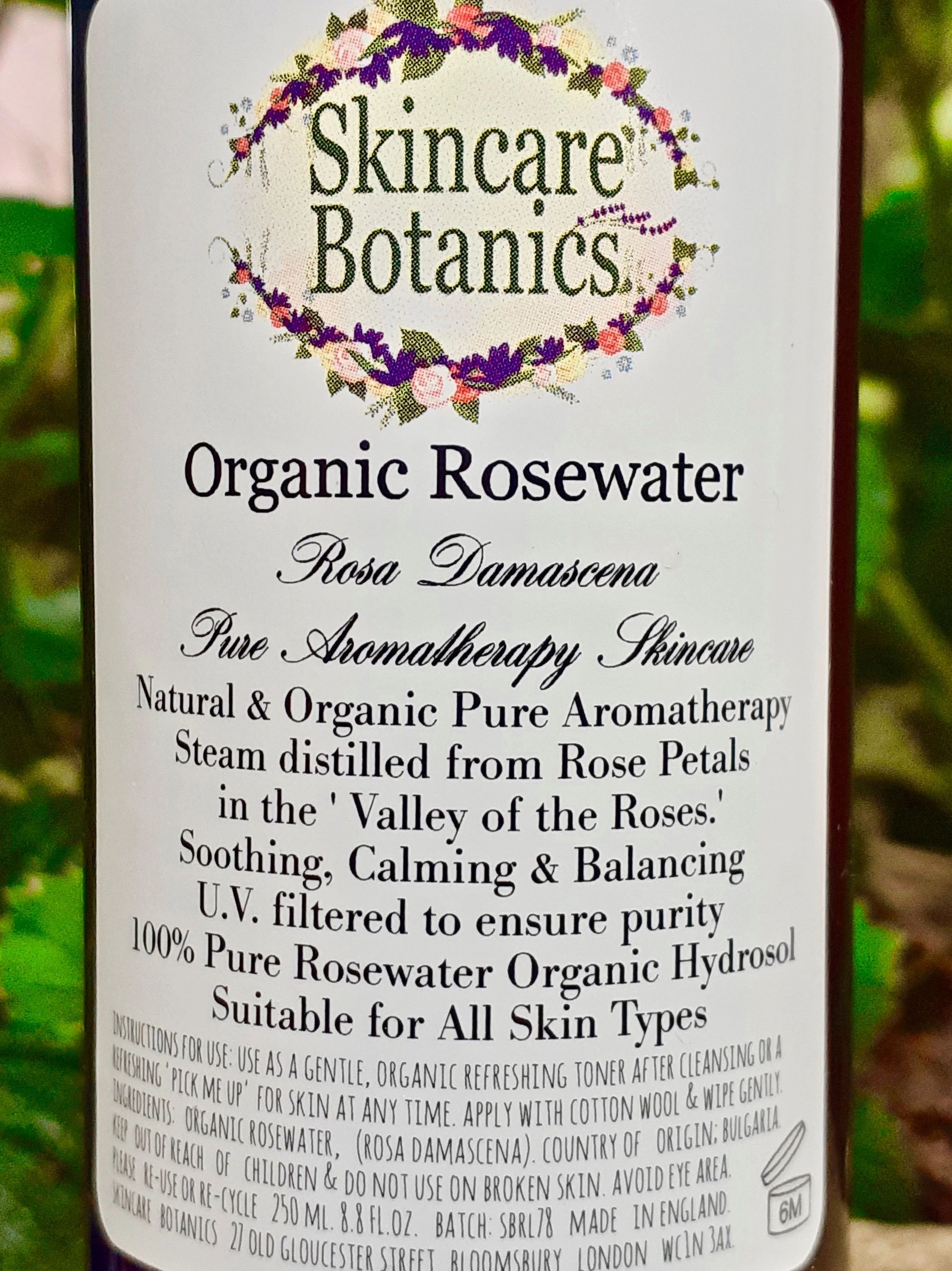 skincare botanics