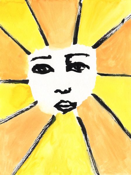 Let The Sun Shine - 18x14" Print (Unframed)