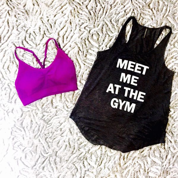 Meet Me at the Gym Racerback