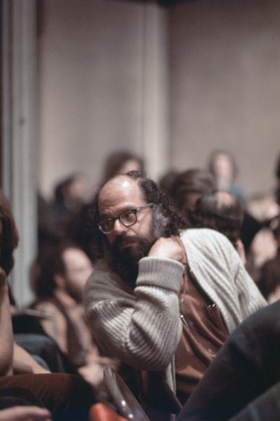 Stephen Aiken: Allen Ginsberg, St. Mark's Church in-the-Bowery, 1974