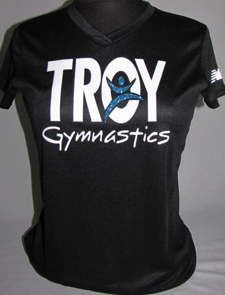 Short Sleeve TROY Gymnastics Ladies Tee | Decor8rChick - Seamstress ...