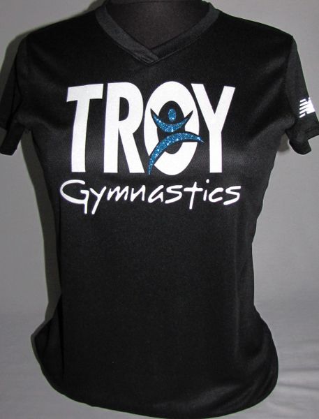 Short Sleeve TROY Gymnastics Ladies Tee