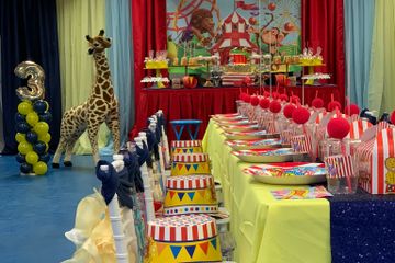 Carnival 1st Birthday Party for Paisley!