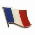 FRANCE NATIONAL COUNTRY FLAG LAPEL PIN BADGE .. NEW AND IN A PACKAGE