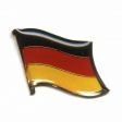 GERMANY DEUTSCHLAND PLAIN NATIONAL COUNTRY FLAG LAPEL PIN BADGE .. NEW AND IN A PACKAGE