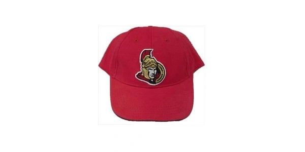 OTTAWA SENATORS RED NHL HOCKEY LOGO HAT CAP .. NEW