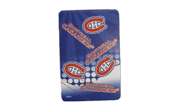 MONTREAL CANADIENS MULTIPLE NHL HOCKEY LOGO PLAYING CARDS.. NEW