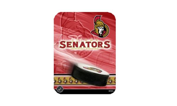 OTTAWA SENATORS NHL HOCKEY LOGO PLAYING CARDS IN TIN BOX .. NEW