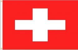 SWITZERLAND LARGE 3' X 5' FEET COUNTRY FLAG BANNER .. NEW AND IN A PACKAGE