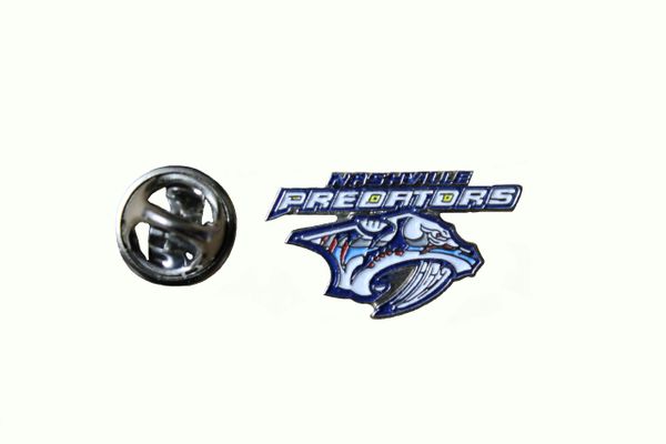 NASHVILLE PREDATORS NHL Hockey Logo METAL LAPEL PIN BADGE