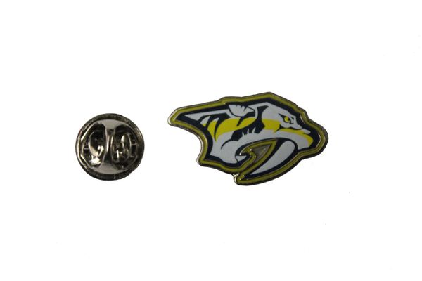 NASHVILLE PREDATORS NHL Hockey Logo 1" X 0.6" Inch Metal LAPEL PIN BADGE