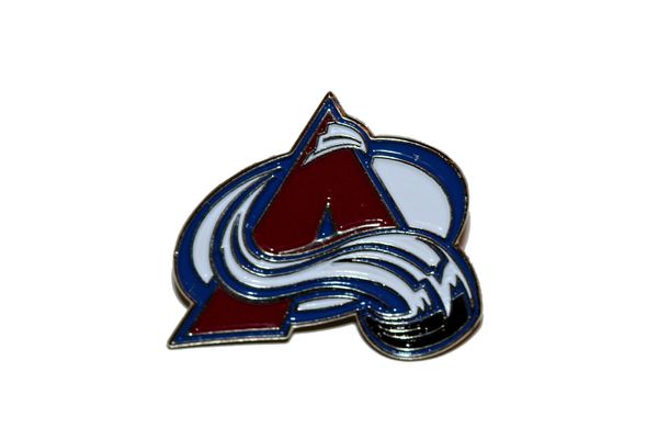 COLORADO AVALANCHE NHL LOGO METAL LAPEL PIN BADGE .. NEW AND IN A PACKAGE