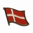 DENMARK NATIONAL COUNTRY FLAG LAPEL PIN BADGE .. NEW AND IN A PACKAGE