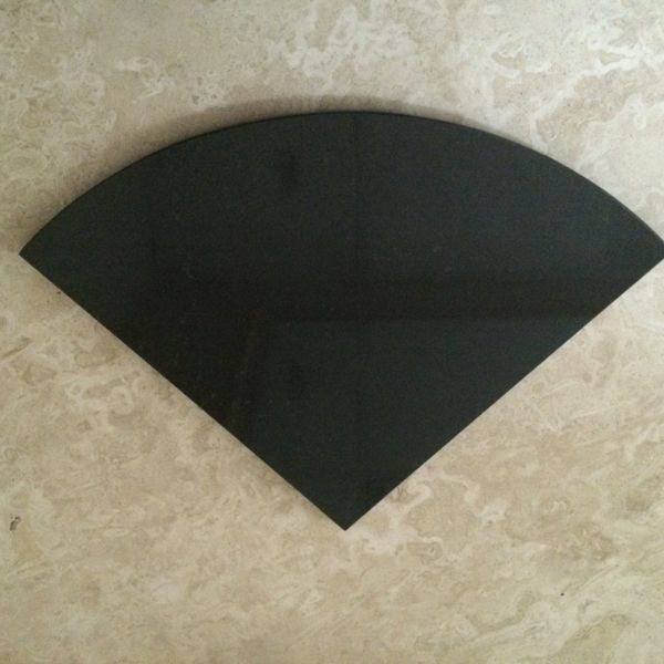 Absolute Black Granite Natural Stone Shower Corner Shelf