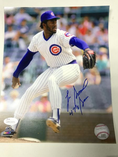 Lee Smith Autographed Signed Chicago Cubs 8x10 Photo