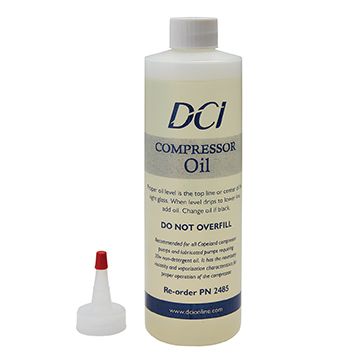Non-Synthetic Lubricated Compressor Oil, 16oz Bottle