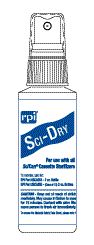 Sci-Dry Drying and Rinse Agent, Stat-Dri Substitute, Case of 12, 2oz Bottles