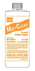 Mid-Clean, Midmark Speed Clean Substitute, Sterilizer Cleaning Solution, Case of 12