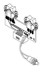 Switch Assembly, to fit Adec Priority 1005, Rocker Style, Left