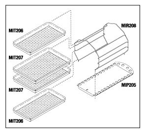Rack and Tray Kit, Midmark M9