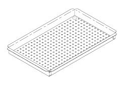 Large Instrument Tray, to fit Midmark M9