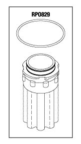 Filter Element, to fit Air Techniques Compressors