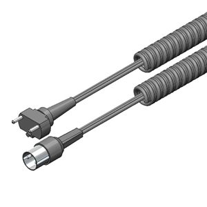 Replacement Cord for Lab Handpiece, 3 pin, fits most NSK, Upower, and others