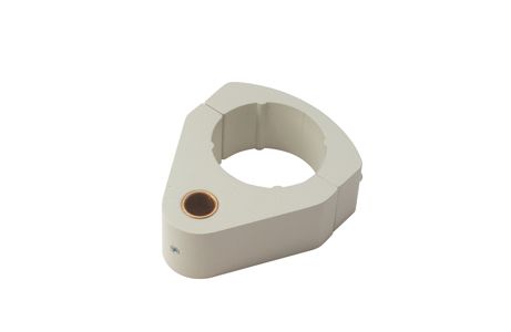 Post Mount, 2", White