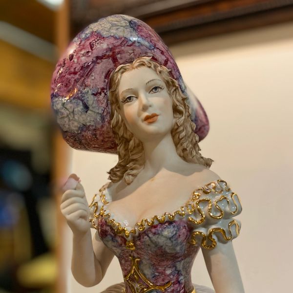 Vittorio Sabadin Capodimonte Porcelain Doll