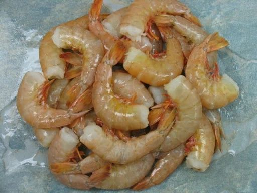 Wild Brown Gulf Shrimp U 15 Usa Headless 5 Pound Bag