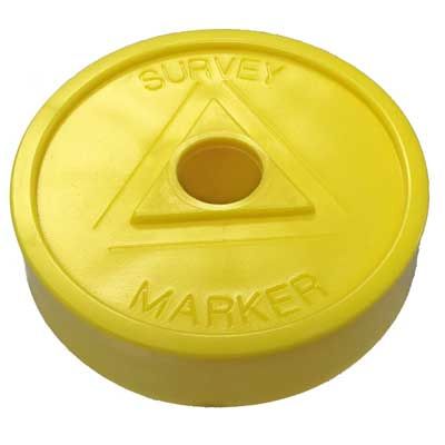 Yellow "Survey Marker" RingGuard MAXXcaps *90 Pack*