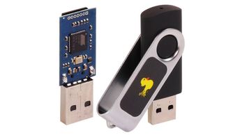 Imagínese conectar una unidad USB aparentemente inocente a una computadora e instalar puertas traser