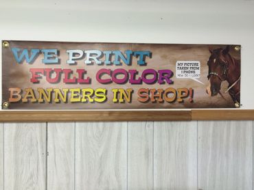 Digitally Printed Banner