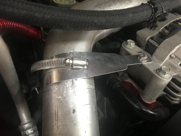 6.0 Turbo CAC Tube & Boot Support Bracket