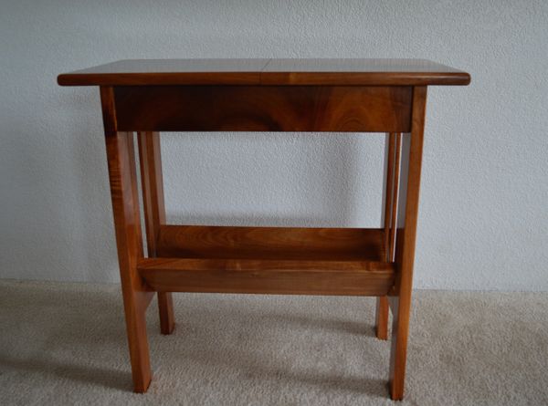 Hawaiian Koa Flip Top Side Table