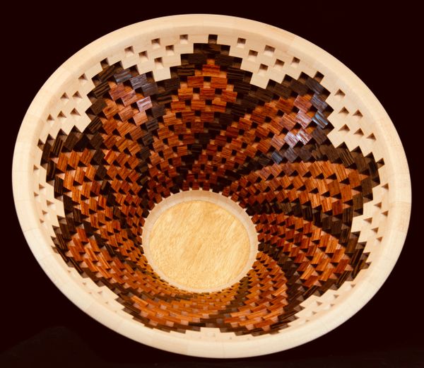 Wood Turning The Segmented Star Bowl 