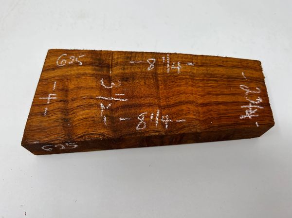 Hawaiian Koa Board Curly 1 1/4 #G-25