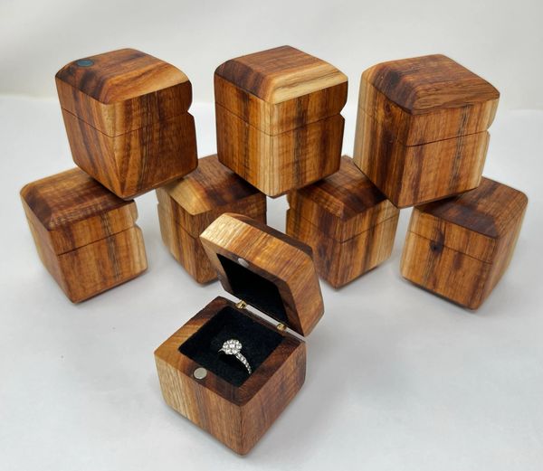 Hawaiian Koa Ring Box