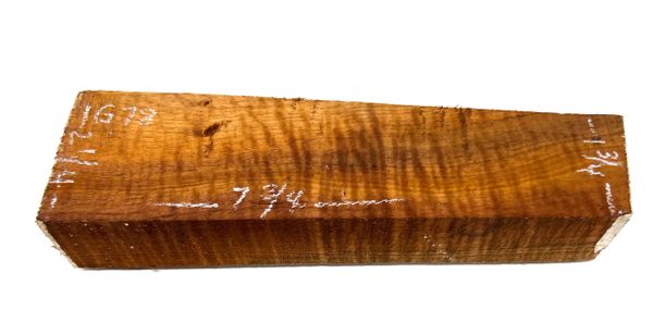 Hawaiian Koa Board Curly 1 1/4 #G-78