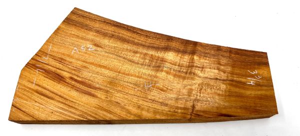 Hawaiian Koa Board Curly 1 1/8 #A-52