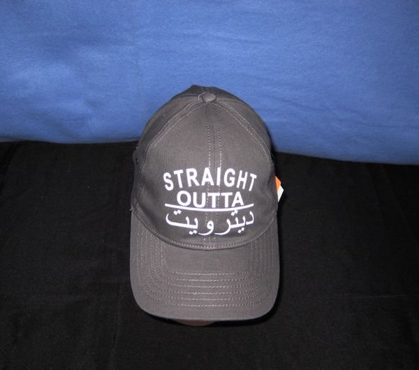 Straight Out of Detroit-Arabic Gray