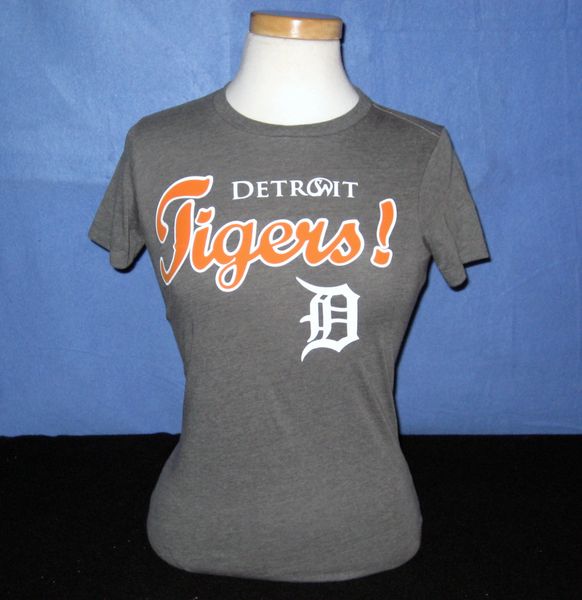 Detroit Tigers Ladies T-shirt - Gray