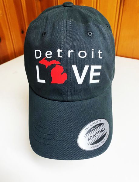 Detroit Love Michigan - Black Cap