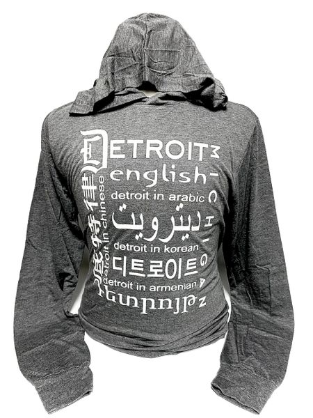 Diversity T-shirt Hoodie - Gray