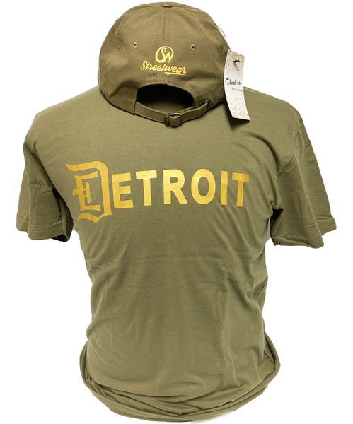 Detroit T-Shirt - Military Green