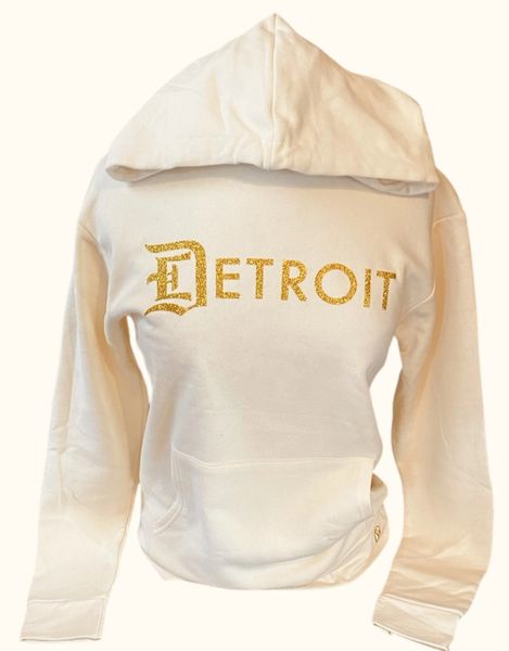 Detroit Pull Over Hoodie - Gold