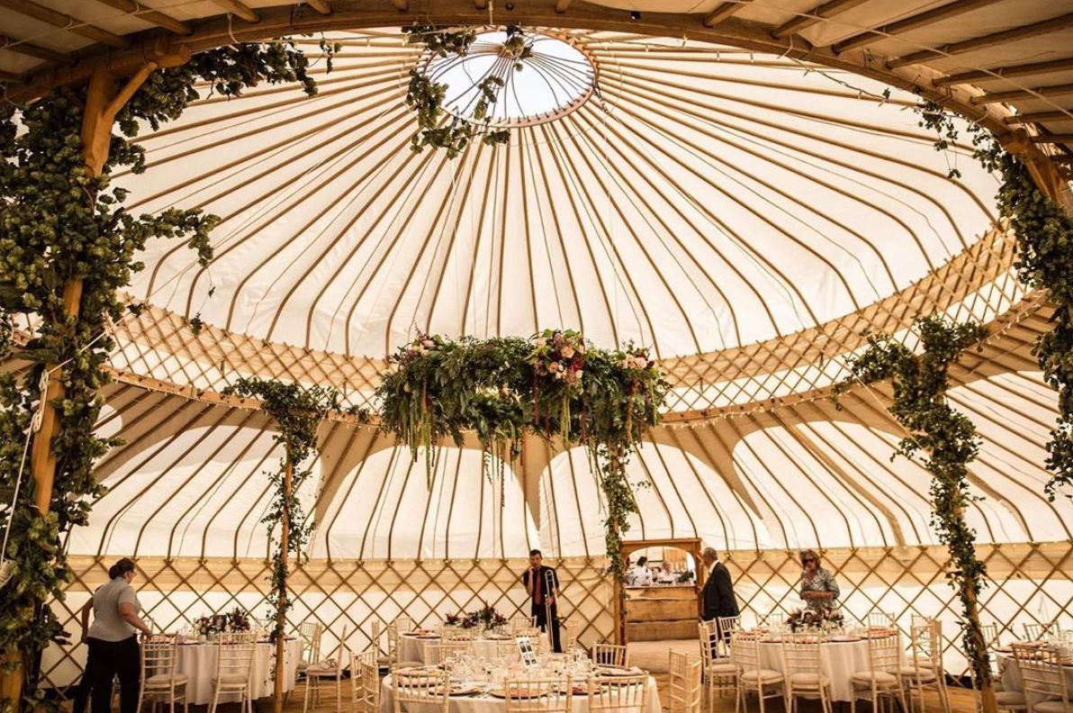 yurt wedding