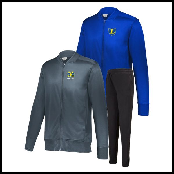 Lakeside Soccer Poly Fleece Trainer Jacket | Rev'd Up Ink